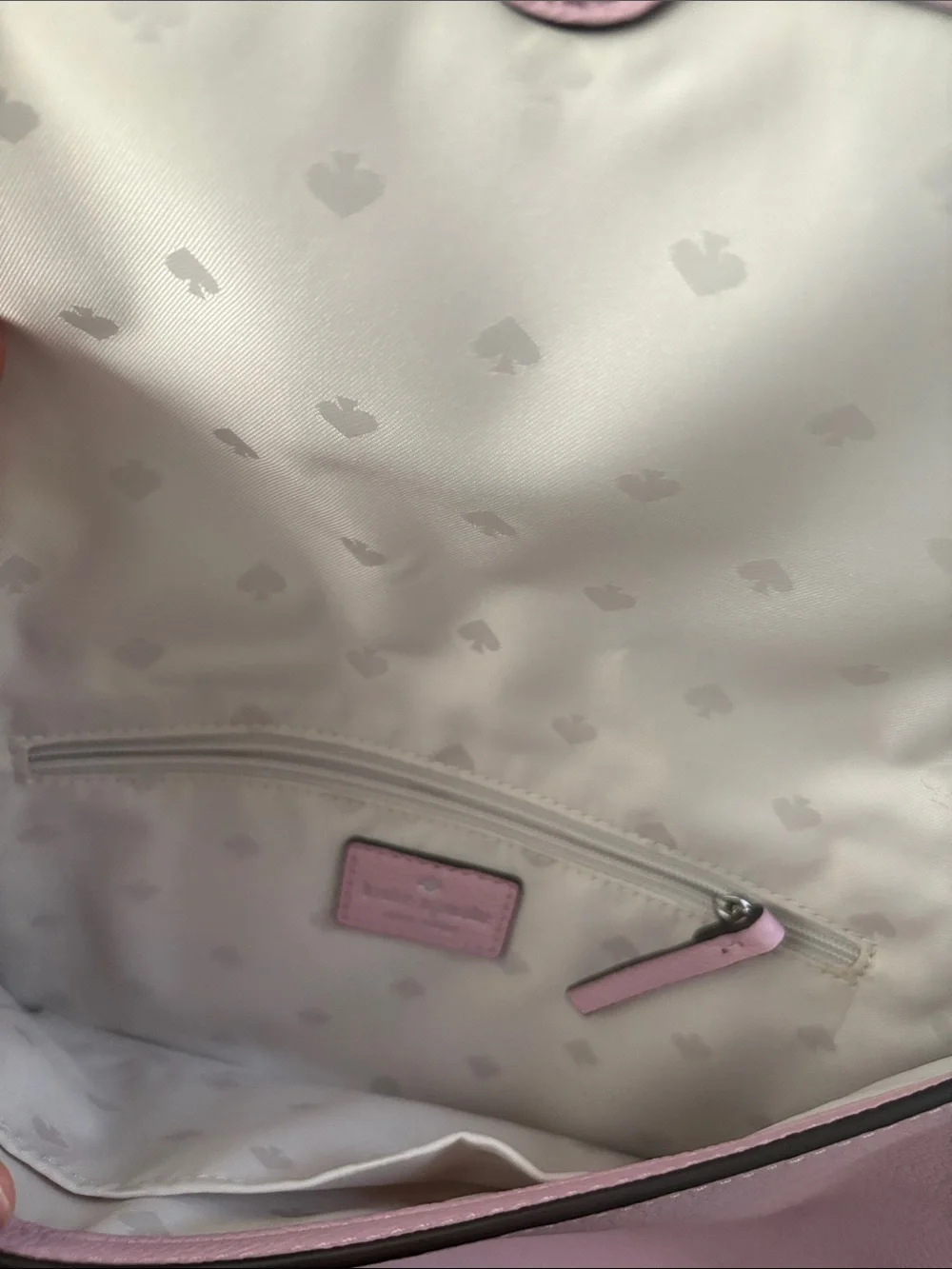 kate spade Dusty Rose Pebbled Leather Crossbody with Tassel WITH TAGS
